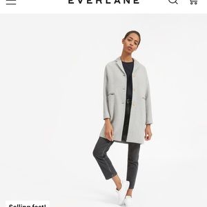 Everlane Cocoon Wool Coat